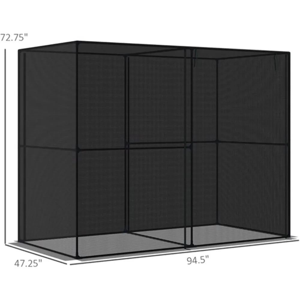 Walk-in Mini Greenhouse Plant shed Growing Tent hydroponic shed Planting shed Suitable for Garden Yard