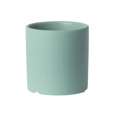 1pc New Style Pure Color Ceramic Flower Pot Home Decoration Succulent Ceramic Plants Pot Plants Holder Not Include Tray