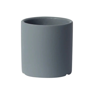 1pc New Style Pure Color Ceramic Flower Pot Home Decoration Succulent Ceramic Plants Pot Plants Holder Not Include Tray