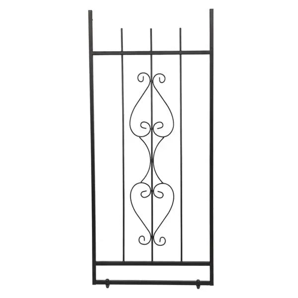 Wrought Iron Bridge Roof Arches Garden Ornaments for Plant Climbing Frame