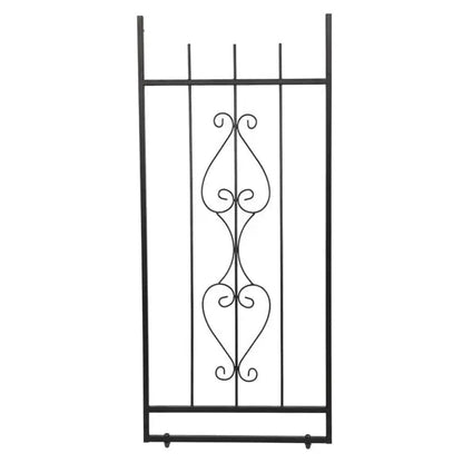 Wrought Iron Bridge Roof Arches Garden Ornaments for Plant Climbing Frame