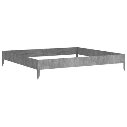 Corten Steel Garden Raised Bed 39.4"x39.4"x7.3" Outdoor Furniture