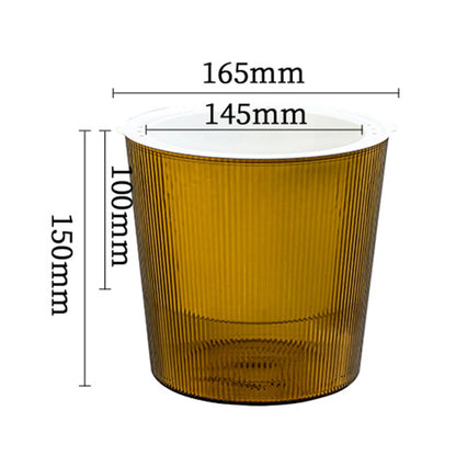 Clear Self Watering Planters Pots Household Anti Rot Self-Watering Planters for Living Room Plants Flowers
