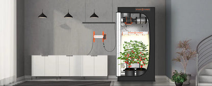 Spider Farmer G3000 LED Grow Light+90x90x180CM Grow Tent Kits with Carbon Filter For Indoor Plants Flowers Hydroponics