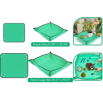 New Planting Mat 50cm-100cm Gardening Potting Pad Foldable Garden Plant Flower Pot Transplanting Waterproof Mats