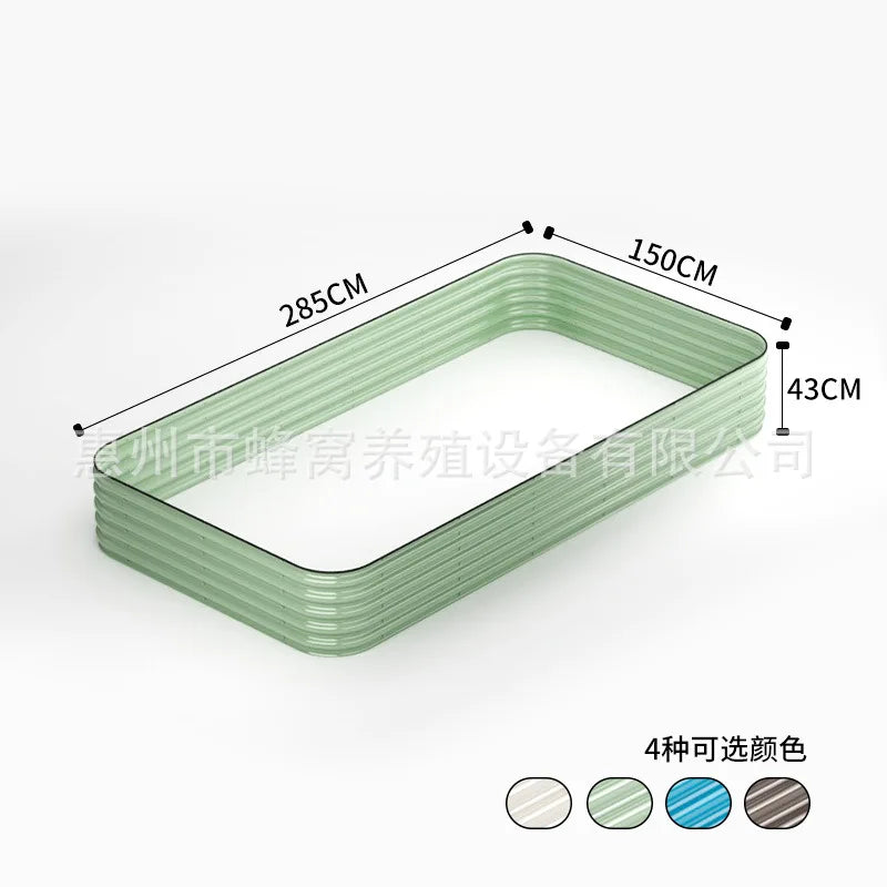Garden vegetable bed metal planting bed garden garden camping metal vegetable bed planting box garden outdoor