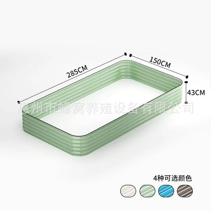 Garden vegetable bed metal planting bed garden garden camping metal vegetable bed planting box garden outdoor