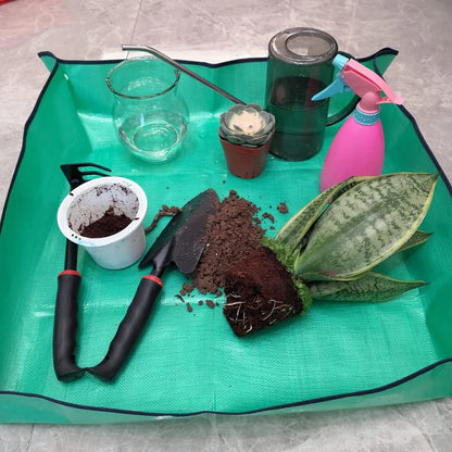 New Planting Mat 50cm-100cm Gardening Potting Pad Foldable Garden Plant Flower Pot Transplanting Waterproof Mats