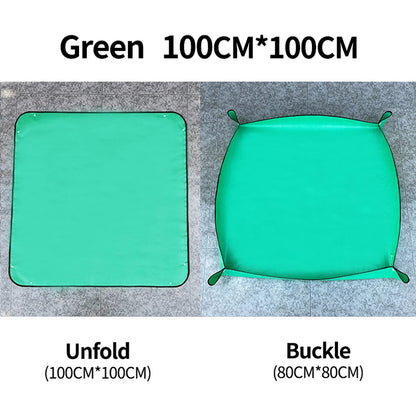 New Planting Mat 50cm-100cm Gardening Potting Pad Foldable Garden Plant Flower Pot Transplanting Waterproof Mats