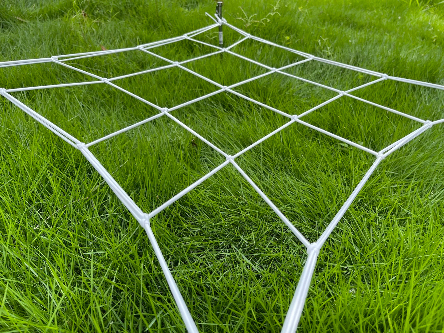 4'' Mesh Trellis Netting  for Grow Tents Plant Support Elastic ScrOG/ LST/ HST Net with Hooks Grow Box Kit Low Stress Training