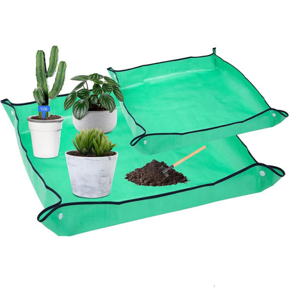 New Planting Mat 50cm-100cm Gardening Potting Pad Foldable Garden Plant Flower Pot Transplanting Waterproof Mats