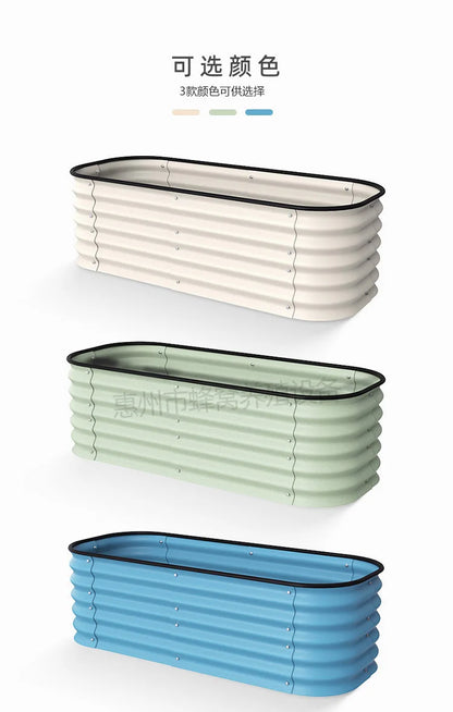 Garden vegetable bed metal planting bed garden garden camping metal vegetable bed planting box garden outdoor