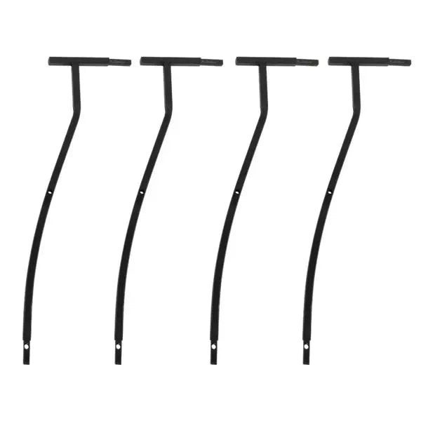 Wrought Iron Bridge Roof Arches Garden Ornaments for Plant Climbing Frame