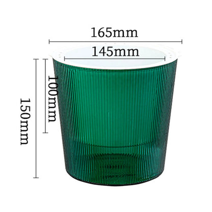 Clear Self Watering Planters Pots Household Anti Rot Self-Watering Planters for Living Room Plants Flowers