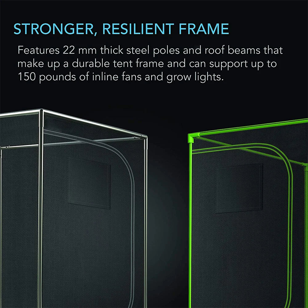 Grow tent indoor Growboxs Plant Tent With humidity temperature display Hydroponics Grow Room For Indoors Greenhouse Plants Mylar