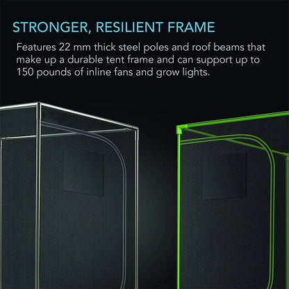 Grow tent indoor Growboxs Plant Tent With humidity temperature display Hydroponics Grow Room For Indoors Greenhouse Plants Mylar