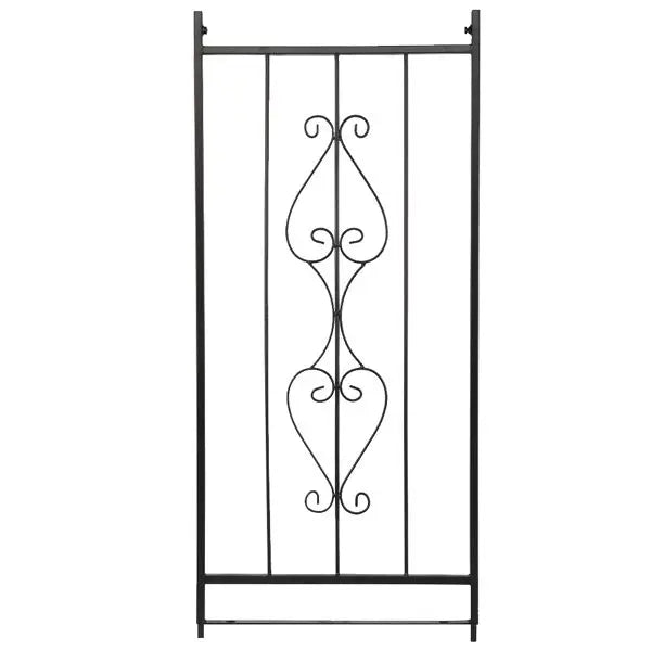 Wrought Iron Bridge Roof Arches Garden Ornaments for Plant Climbing Frame