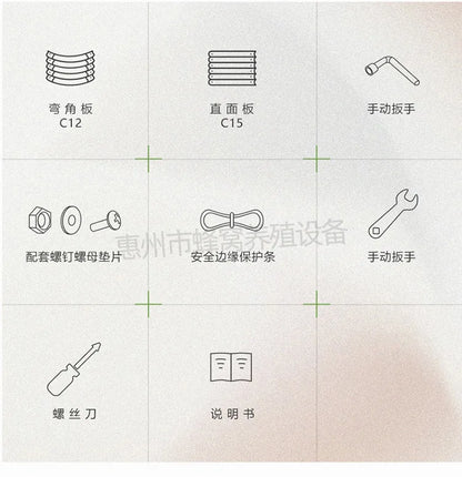 Garden vegetable bed metal planting bed garden garden camping metal vegetable bed planting box garden outdoor